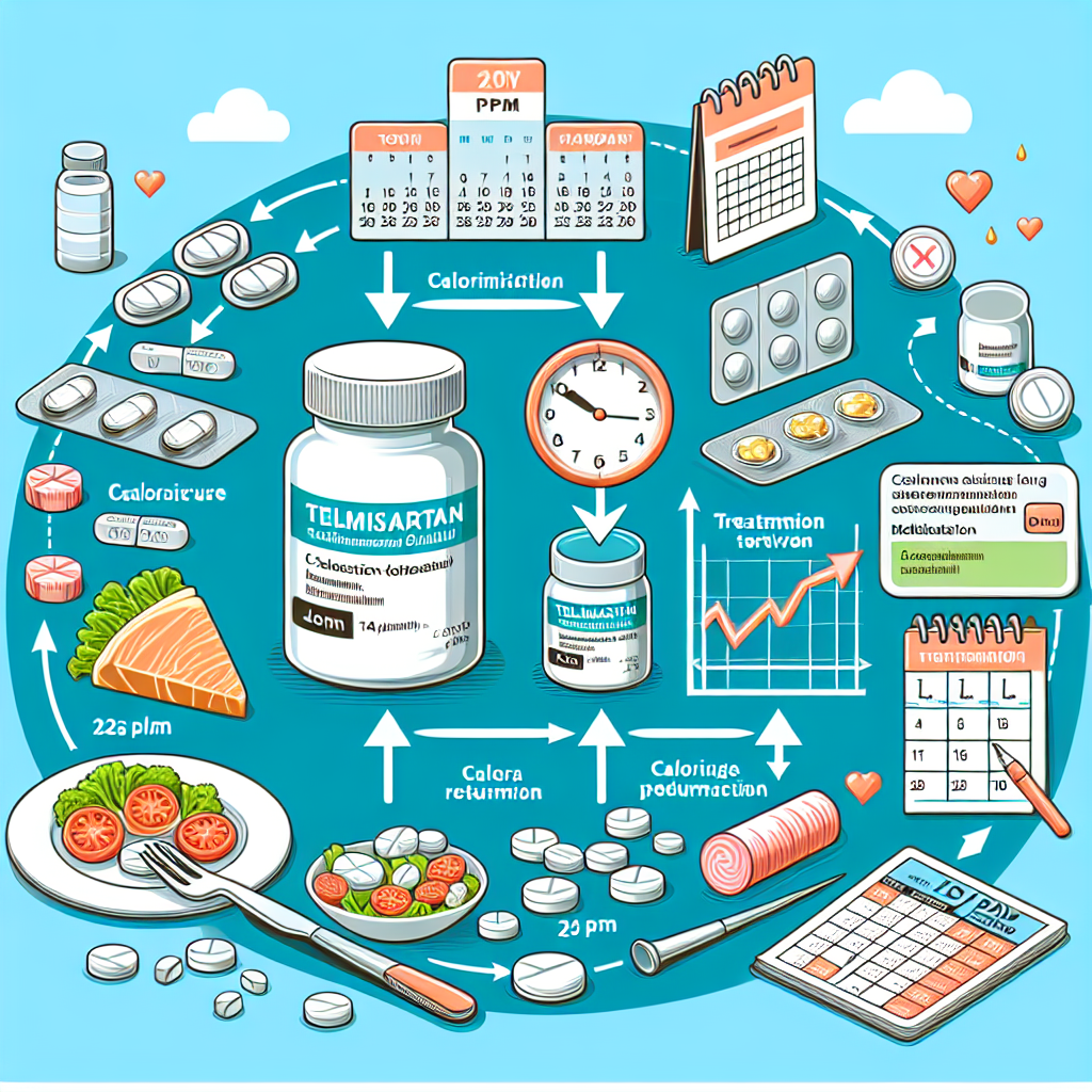 Cómo usar Telmisartan en fases de reducción calórica