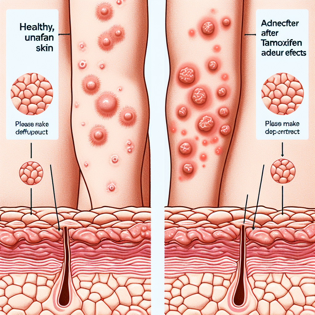 Efectos sobre la piel tras usar Tamoxifeno
