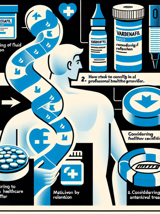 Qué hacer si Vardenafil (Levitra Generic) provoca retención líquida