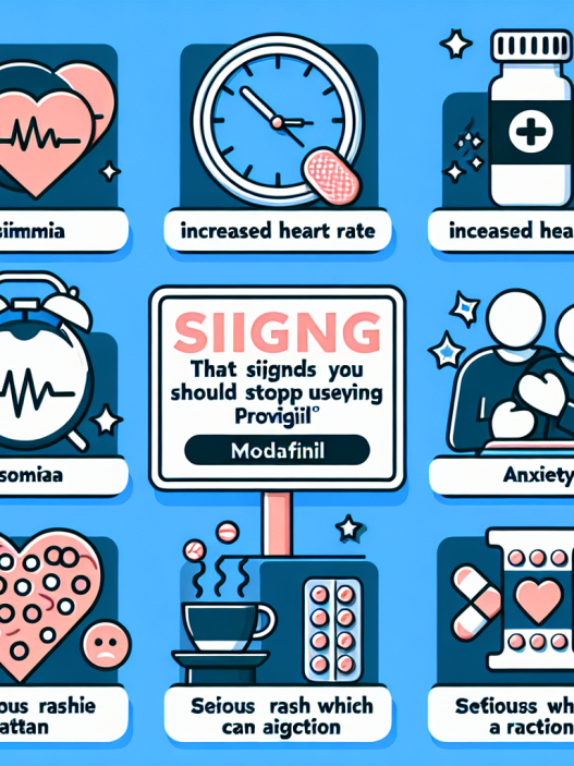 Qué señales indican que debes pausar el uso de Modafinil (Provigil)