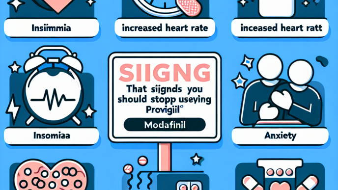 Qué señales indican que debes pausar el uso de Modafinil (Provigil)