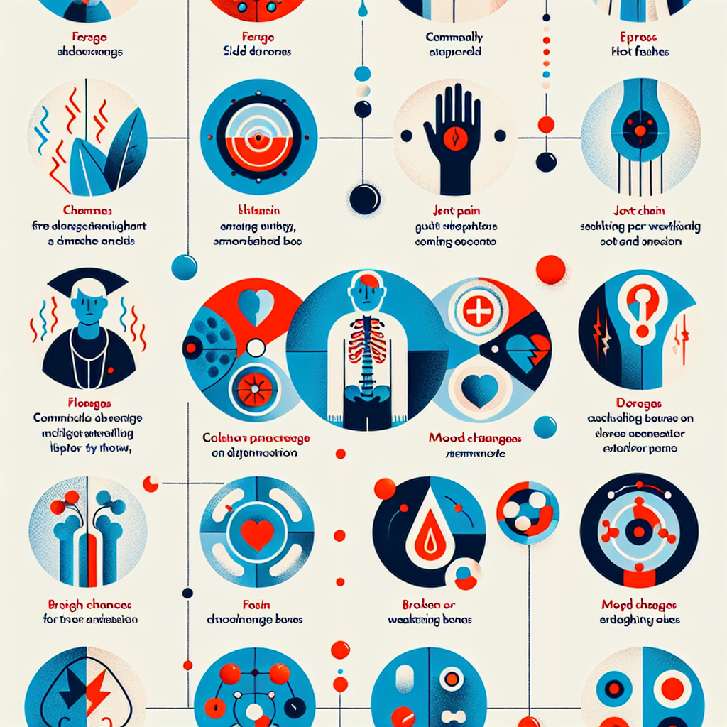 Qué síntomas pueden confundirse con efectos de Bloqueadores de la aromatasa