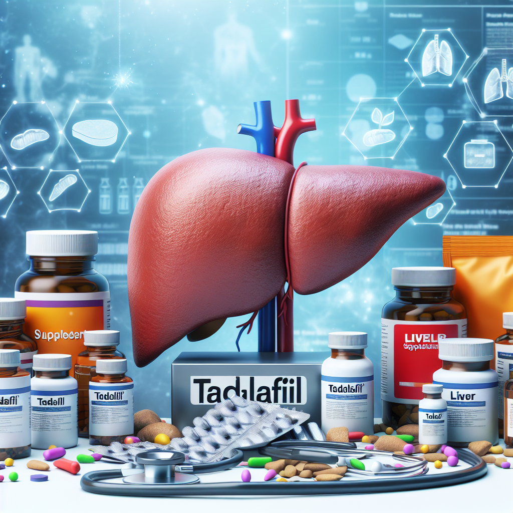 Qué suplementos hepáticos van mejor con Tadalafil
