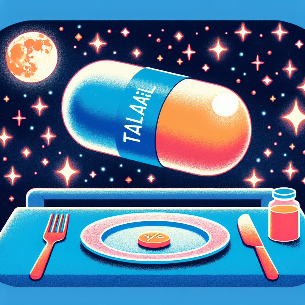 Tadalafil y control del apetito nocturno