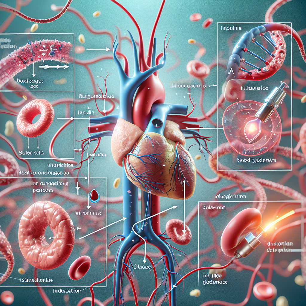 Cómo reacciona el sistema cardiovascular a Insulina