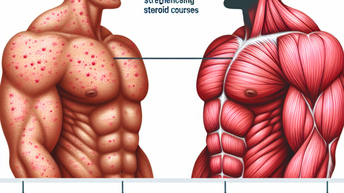 Cómo reacciona la piel al contacto prolongado con Cursos de esteroides para aumentar la fuerza