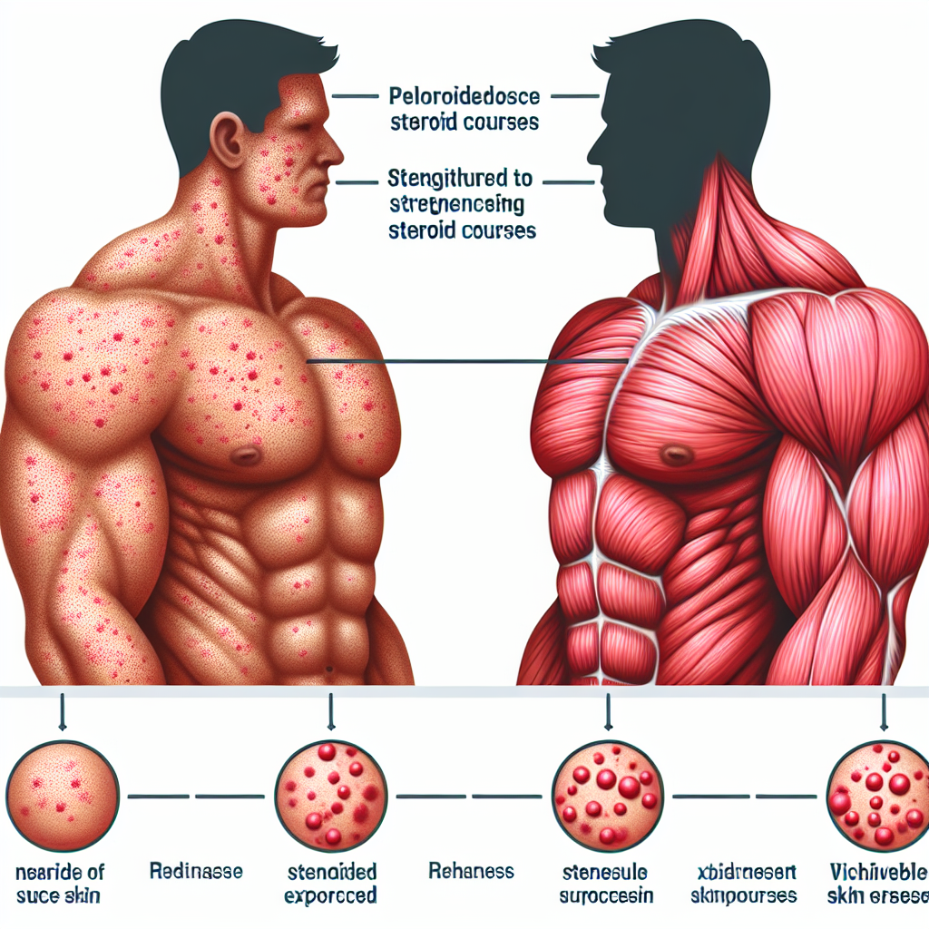 Cómo reacciona la piel al contacto prolongado con Cursos de esteroides para aumentar la fuerza
