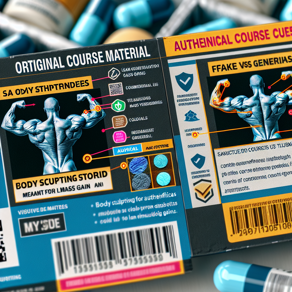 Cómo saber si tu Cursos de esteroides para secado y modelado corporal (aumento de masa magra) es original