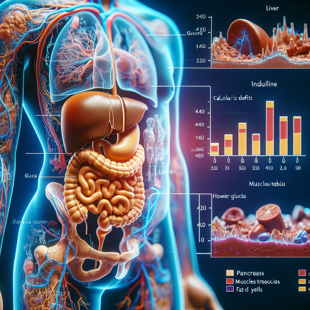 Cómo se comporta Insulina con déficit calórico severo