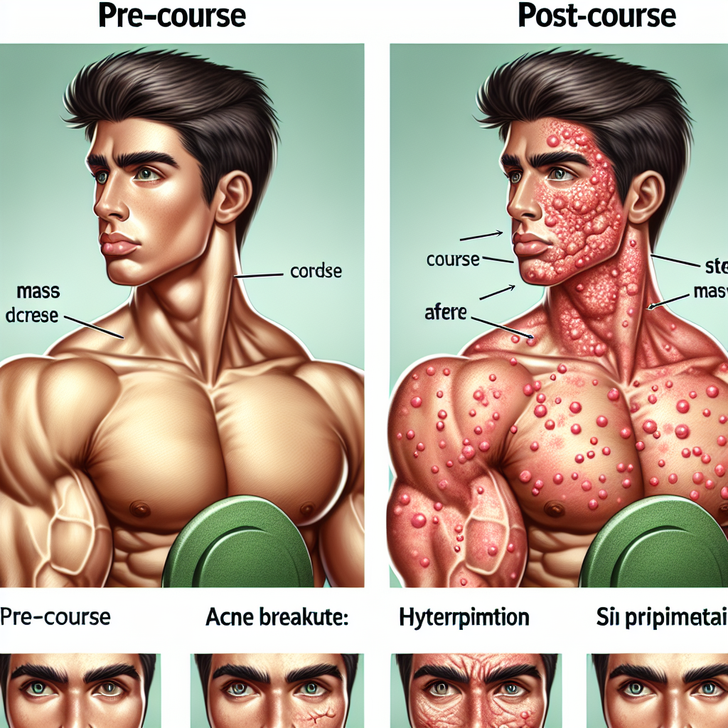 Efectos sobre la piel tras usar Cursos de esteroides para aumentar la masa muscular