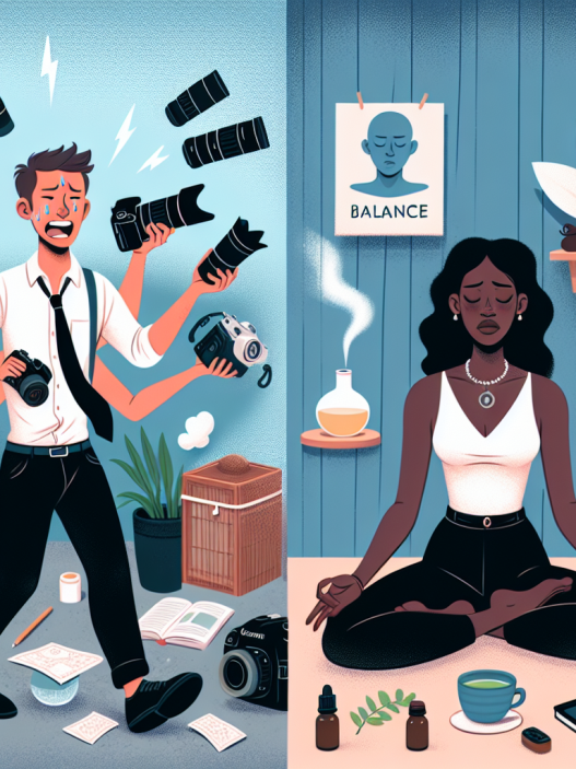 Estrés y equilibrio hormonal en preparación para sesiones fotográficas