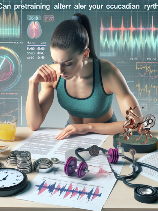 ¿Puede Pre-Entrenamiento alterar tu ritmo circadiano?