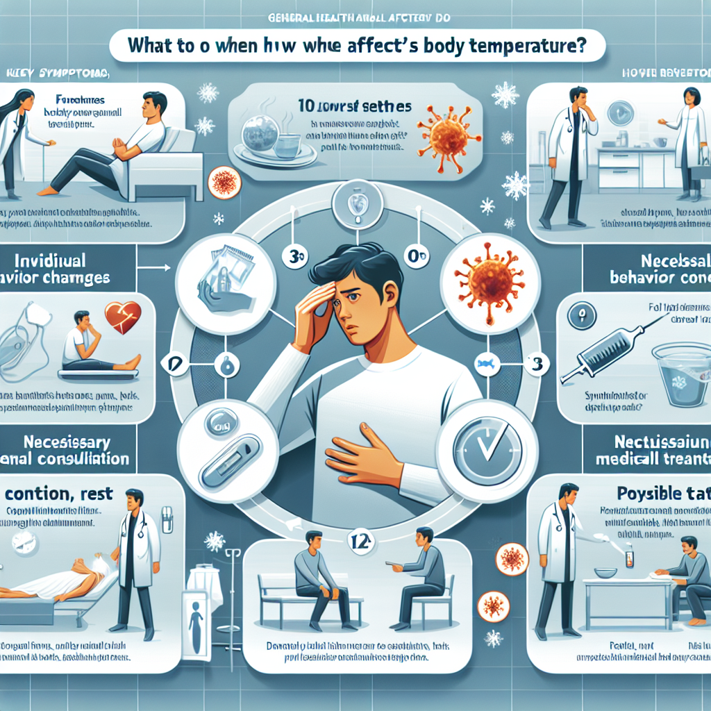 Qué hacer si Salud general afecta tu temperatura corporal