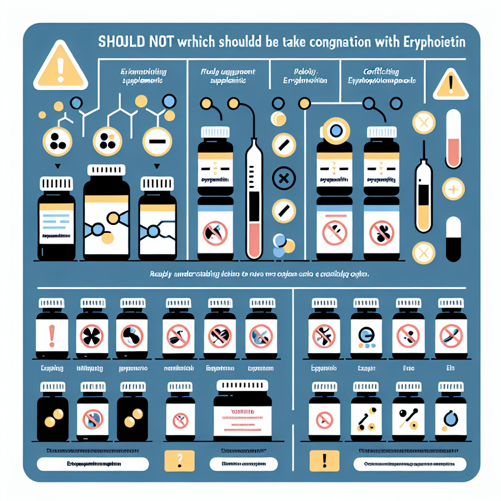 Qué suplementos no deben coincidir con Erythropoietin