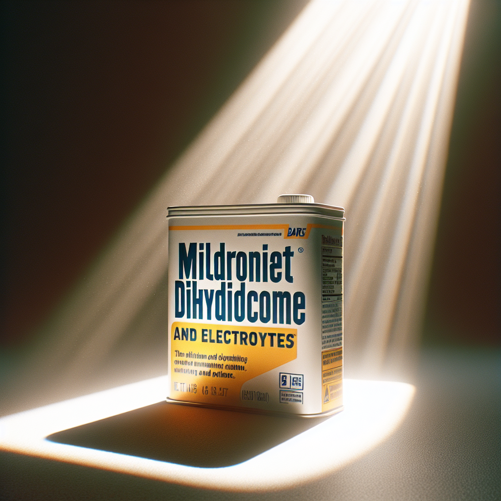 Mildronate Dihydricume y electrolitos: plan simple