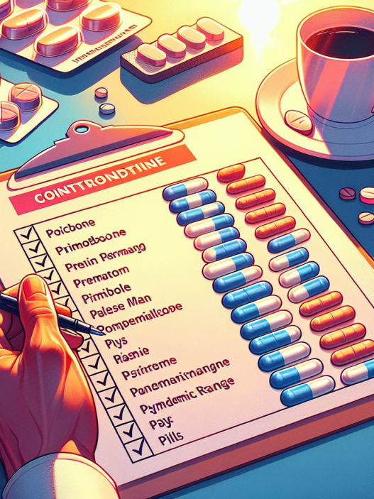 Contraindicaciones frecuentes de Primobolan (Metenolona) pastillas (checklist)