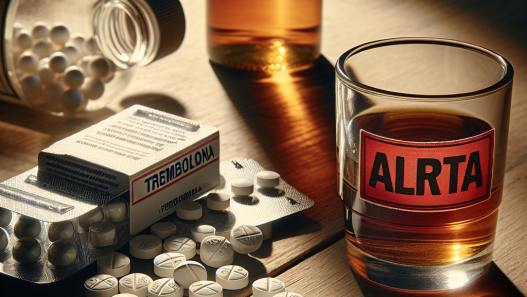 Pastillas de trembolona y consumo de alcohol: alerta
