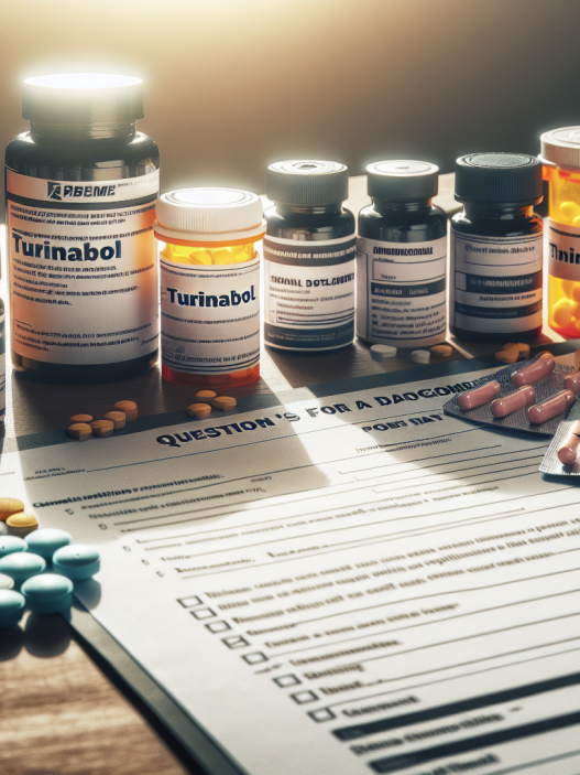 Turinabol y medicamentos comunes: lista de preguntas para tu médico